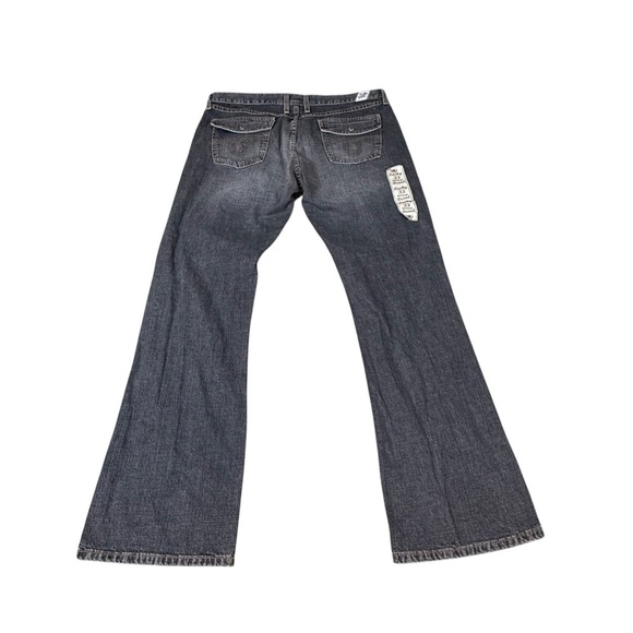 Lucky Brand Dungarees Red Tag #49 Vintage Button Fly Jeans Faded Retro 33 - Picture 4 of 6